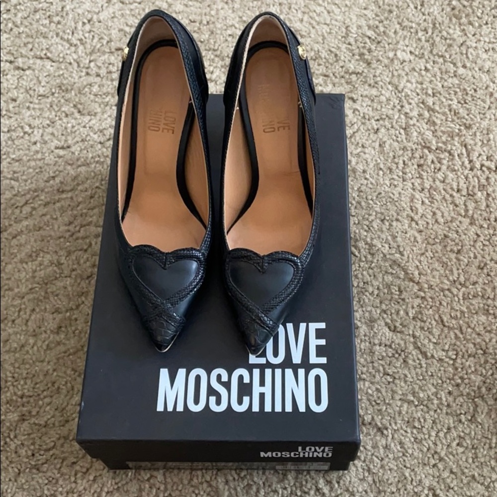 Love Moschino Black Pumps Size 36